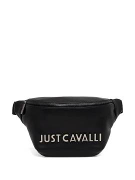 Just Cavalli Gürteltasche mit Logo - Schwarz von Just Cavalli