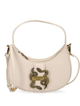 Just Cavalli Handtasche mit Logo-Schild - Nude von Just Cavalli