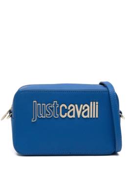 Just Cavalli Mini Range B Handtasche mit Logo - Blau von Just Cavalli