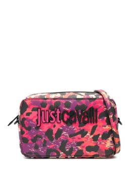 Just Cavalli Mini Range B Handtasche mit Logo - Schwarz von Just Cavalli