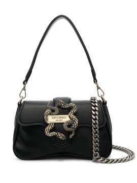 Just Cavalli Mini-Tasche mit Logo-Schild - Schwarz von Just Cavalli