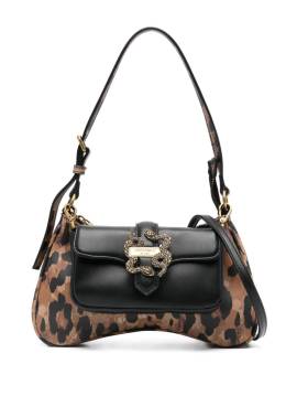 Just Cavalli Schultertasche mit Print - Schwarz von Just Cavalli