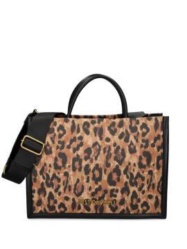 Just Cavalli Shopper mit Leoparden-Print - Braun von Just Cavalli