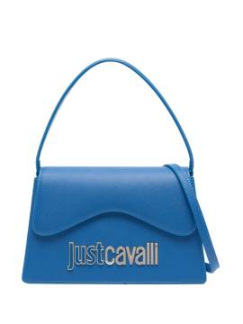 Just Cavalli Shopper mit Logo - Blau von Just Cavalli