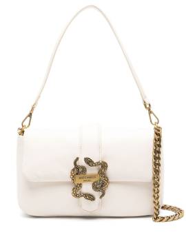 Just Cavalli Tasche mit Schlangen-Applikation - Nude von Just Cavalli