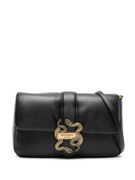 Just Cavalli Tote Bag mit Iconic Snakes-Schild - Schwarz von Just Cavalli