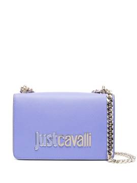 Just Cavalli Umhängetasche mit Logo - Violett von Just Cavalli