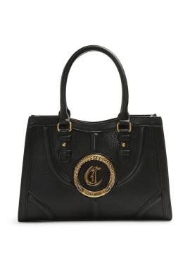 Just Cavalli Shopper mit Logo-Applikation - Schwarz von Just Cavalli