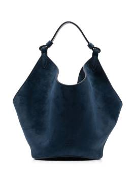 KHAITE Mini Lotus Handtasche - Blau von KHAITE