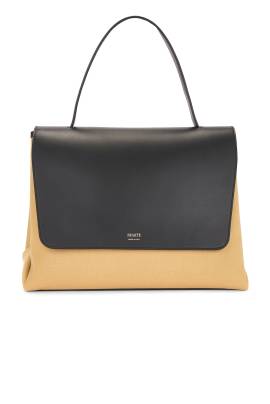 KHAITE TASCHE LIA LARGE in Black & Honey - Tan. Size all. von KHAITE