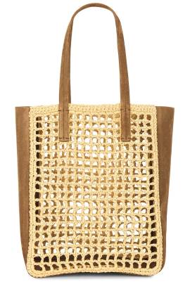 KHAITE TASCHE ZOE in Natural & Mud - Tan. Size all. von KHAITE