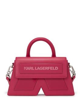 Karl Lagerfeld Umhängetasche aus Leder - Rosa von Karl Lagerfeld