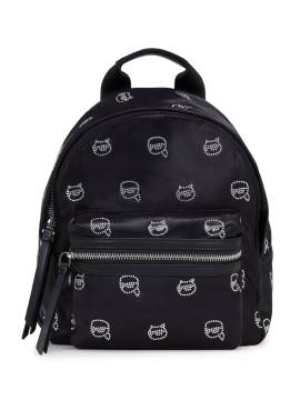 Karl Lagerfeld Ikon Rucksack mit Strass - Schwarz von Karl Lagerfeld