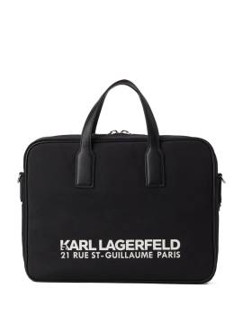 Karl Lagerfeld Rue St-Guillaume Aktentasche - Schwarz von Karl Lagerfeld