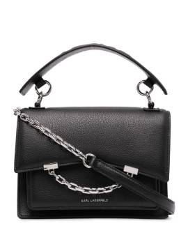 Karl Lagerfeld K/Seven Grainy Schultertasche - Schwarz von Karl Lagerfeld