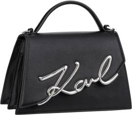 Karl Lagerfeld K/Signature 2.0 MD 30036  in Schwarz (4.4 Liter), Handtasche von Karl Lagerfeld