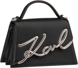 Karl Lagerfeld K/Signature 2.0 SM Crossbody  in Schwarz (3 Liter), Handtasche von Karl Lagerfeld