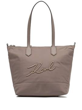 Karl Lagerfeld K/Signature Tote Bag - Nude von Karl Lagerfeld