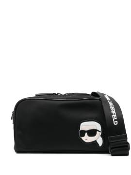 Karl Lagerfeld Ikon Kameratasche - Schwarz von Karl Lagerfeld