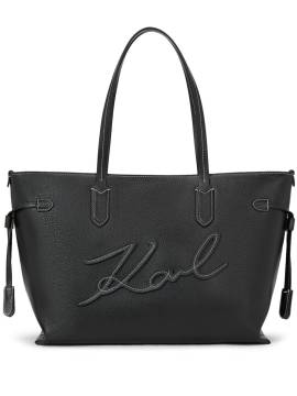 Karl Lagerfeld x Amber Valletta Mirum Tote Bag - Schwarz von Karl Lagerfeld