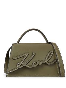 Karl Lagerfeld x Amber Valletta Mirum Handtasche - Grün von Karl Lagerfeld