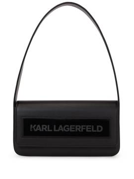 Karl Lagerfeld Mittelgroße Icon K Schultertasche - Schwarz von Karl Lagerfeld