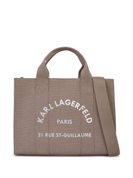 Karl Lagerfeld Mittelgroße RSG Square Tote Bag - Grau von Karl Lagerfeld