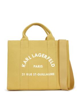 Karl Lagerfeld Rechteckige Rue St-Guillaume Handtasche - Gelb von Karl Lagerfeld