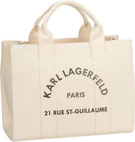 Karl Lagerfeld RSG Square MD Tote  in Beige (13 Liter), Handtasche von Karl Lagerfeld