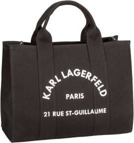 Karl Lagerfeld RSG Square MD Tote  in Schwarz (13 Liter), Handtasche von Karl Lagerfeld