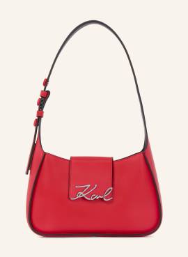 Karl Lagerfeld Schultertasche rot von Karl Lagerfeld