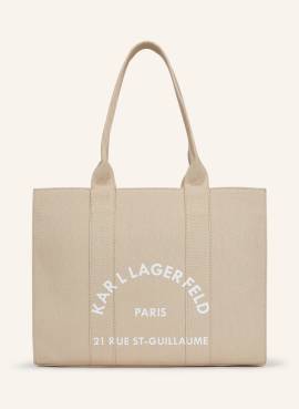 Karl Lagerfeld Shopper beige von Karl Lagerfeld