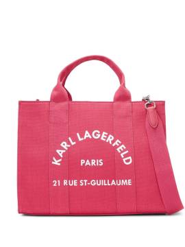 Karl Lagerfeld Rechteckige Rue St-Guillaume Handtasche - Rosa von Karl Lagerfeld