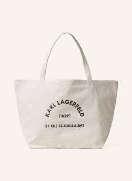 Karl Lagerfeld Shopper weiss von Karl Lagerfeld