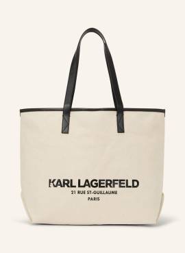 Karl Lagerfeld Shopper weiss von Karl Lagerfeld