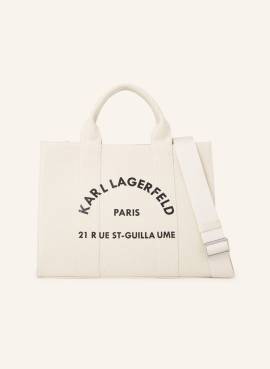 Karl Lagerfeld Shopper weiss von Karl Lagerfeld