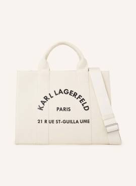 Karl Lagerfeld Shopper weiss von Karl Lagerfeld