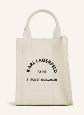 Karl Lagerfeld Shopper weiss von Karl Lagerfeld