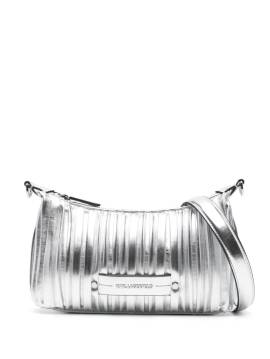 Karl Lagerfeld Schultertasche im Metallic-Look - Silber von Karl Lagerfeld