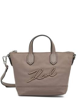 Karl Lagerfeld Kleine K/Signature Tote Bag - Grau von Karl Lagerfeld