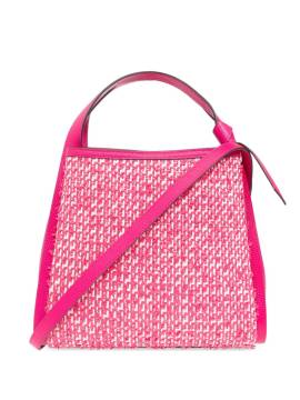 Kate Spade Mittelgroße Knott Tweed-Tasche - Rosa von Kate Spade