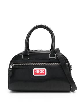 Kenzo Handtasche mit Logo-Schild - Schwarz von Kenzo