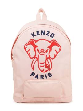 Kenzo Kids Rucksack mit Elefantenstickerei - Rosa von Kenzo