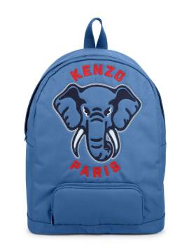 Kenzo Kids Rucksack mit Logo-Stickerei - Blau von Kenzo