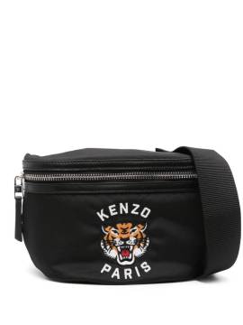 Kenzo Varsity Gürteltasche mit Logo-Stickerei - Schwarz von Kenzo