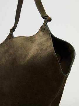 Khaite - Shopper 'Lotus Bag Medium' Grün von Khaite