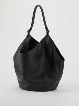 Khaite - Shopper 'Lotus Bag Medium' Schwarz von Khaite