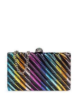 Kurt Geiger London Gestreifte Clutch - Schwarz von Kurt Geiger London