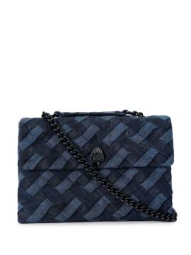 Kurt Geiger London large Kensigton shoulder bag - Blau von Kurt Geiger London