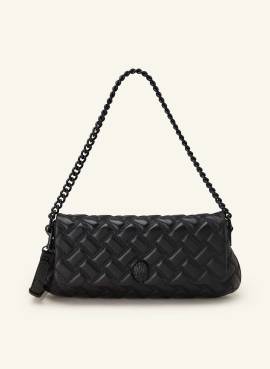 Kurt Geiger Schultertasche Kensington Long Aus Gestepptem Leder schwarz von Kurt Geiger